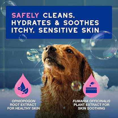 DOUXO® Skin & Coat SPA - Ultra-Safe Sensitive Skin Soothing Shampoo, 16 fl oz, Skin-Friendly Formula Cleans and Soothes, Leaves The Coat Soft and Radiant