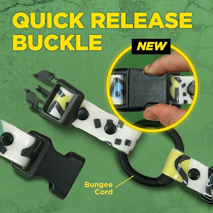 Dogtra Tom Davis Quick Release 3/4" Inch Strap with Buckle Waterproof Biothane for Remote Training E-Collar Easy Adjustable Comfortable for 280C 2.0 Receiver 28" - Red