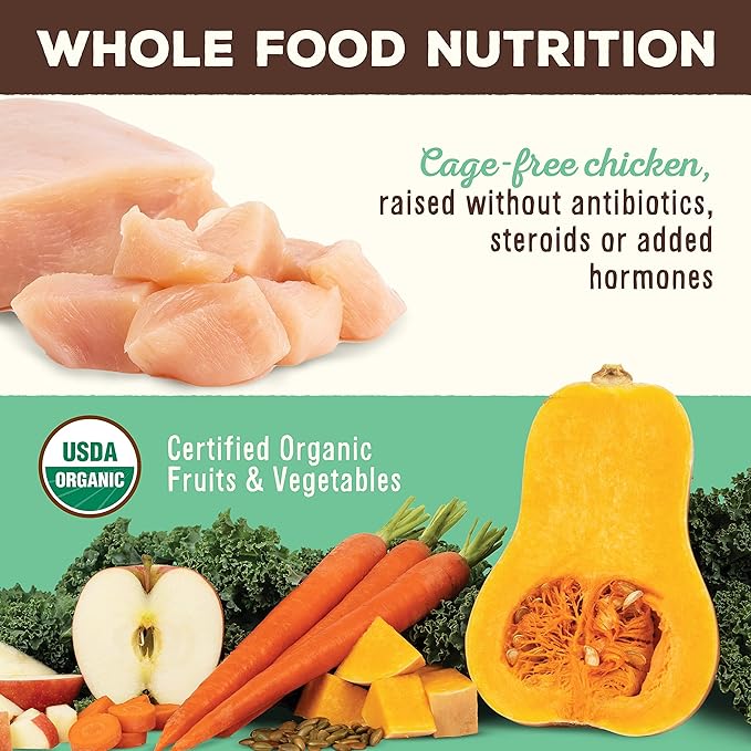 Primal Freeze Dried Dog Food Nuggets, Chicken; Complete Balanced Meal, Topper or Treat; Premium, Healthy, Grain Free, High Protein Raw Dog Food, 30 oz