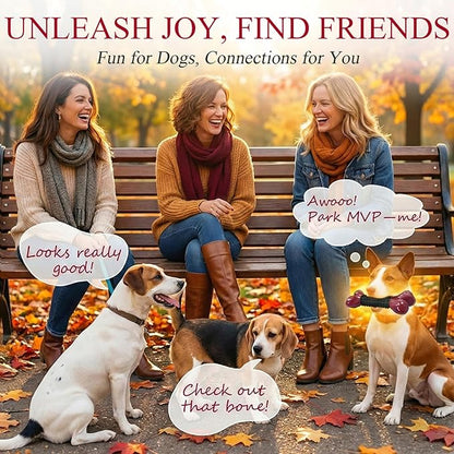 Apasiri Dog Toys for Aggressive Chewers with Bacon Flavor: 8" Indestructible Chew Bones for Large Breeds, Tough Nylon & Rubber Dog Toys Keep Them Busy, Interactive Play - 2-Pack