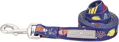 Lucky Love Dog Leash – Soft, Durable, and Comfortable Leash with Vibrant Patterns – Stylish and Long Lasting for Small Male and Female Dogs – Mackey, Small