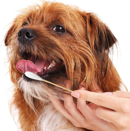 Egaageoi 200 Count Large Cotton Swabs for Dogs & Cats (6 Inch) | Biodegradable Bamboo Handle Q-Tips for Pet Ear Cleaning | Soft Fragrance-Free Applicators for Ointments & Medication