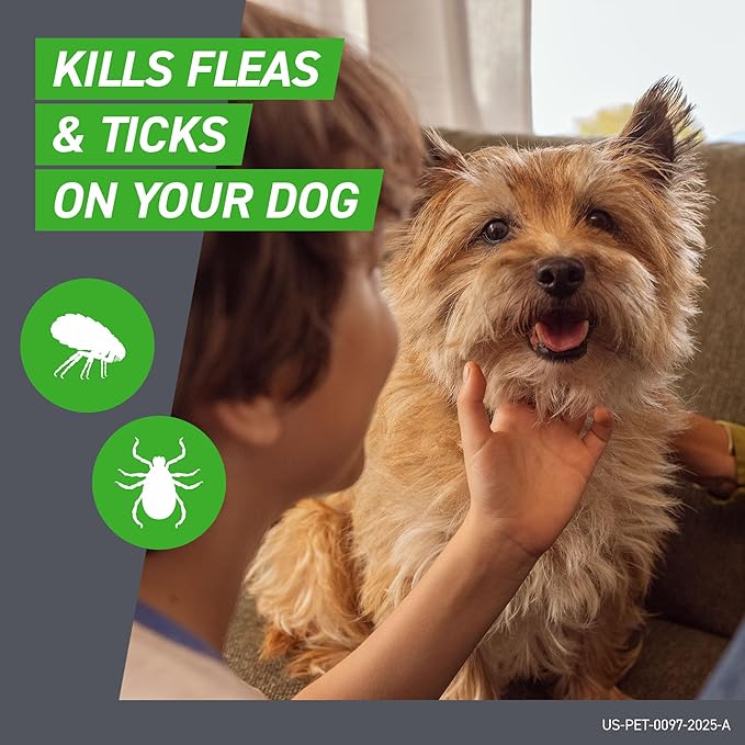 FRONTLINE Plus Flea and Tick Treatment for Medium Dogs Up to 23 to 44 lbs. 3 Treatments