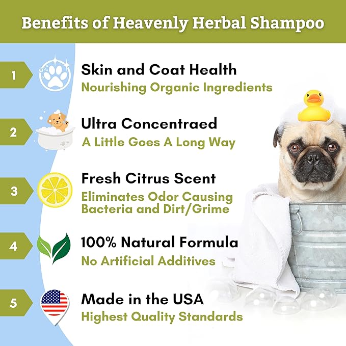 Heavenly Herbal™ Pet Shampoo