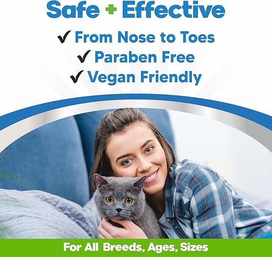 Lick Safe Cat Paw Balm - 1 Oz Paw Balm for Cats - Natural Paw Butter for Cats - Vet Recommended Cat Paw Protection - Paw Wax for Cats - Fix Dry Cracked Paws - Cat Paw Moisturizer Stick - Cat Stuff
