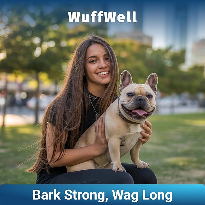 WuffWell Omega 3 Fish Oil for Dogs Chews – Skin and Coat Supplement with Salmon Oil for Dogs – Allergy & Itch Relief, Dog Shedding and Dry Skin Support – Vet Approved – Made in USA – 140 Soft Chews