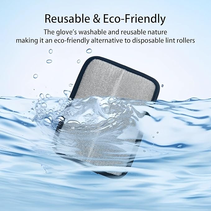 Electrostatic Pet Hair Removal Gloves for Dogs & Cats, Reusable Electrostatic Pet Cat Dog Hair Remover Grooming Gloves Brush Tool for Couch, Furniture, Carpet, Curtain, Car Seat & Pet Grooming Comb