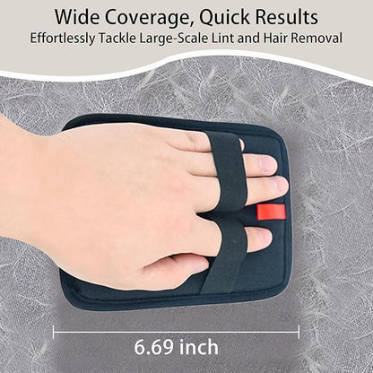 Electrostatic Pet Hair Removal Gloves for Dogs & Cats, Reusable Electrostatic Pet Cat Dog Hair Remover Grooming Gloves Brush Tool for Couch, Furniture, Carpet, Curtain, Car Seat & Pet Grooming Comb