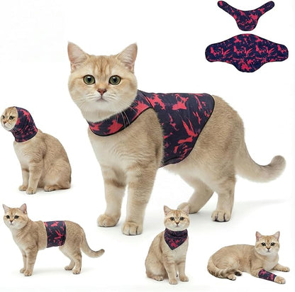 DAJIDALI® Dog & Cat Anxiety Vest & Female Spay Recovery Suit – Silent No-Velcro Calming Wrap – Universal Fit for All Breeds (Including Corgi & Frenchie)