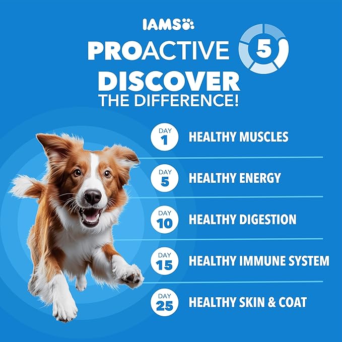 IAMS Proactive Health Healthy Weight Control Adult Dry Dog Food with Real Chicken, 29.1 lb. Bag