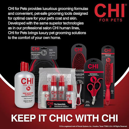 CHI for Dogs Detangling Finishing Spray - Best Leave-In Solution for Tangles and Knots - Dog Grooming Mist for Puppies and Adults - Sulfate and Paraben Free - Made in USA, 10 Fl Oz