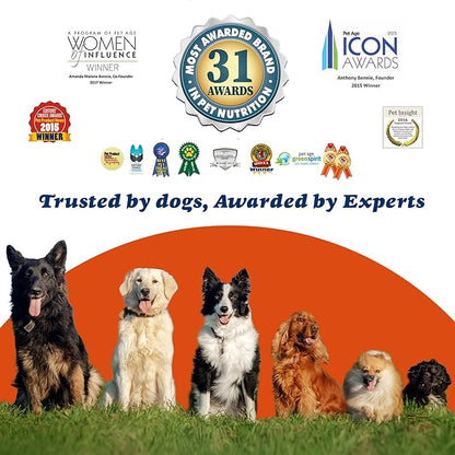 CLEAR CONSCIENCE PET Kelpy™ Ringz™ 1-Inch Beef Trachea Rings with Organic Kelp for Small Dogs, Natural Dental Chew Treats, Rawhide-Free, Highly Digestible, Made in USA, 6 oz Puppy Snacks