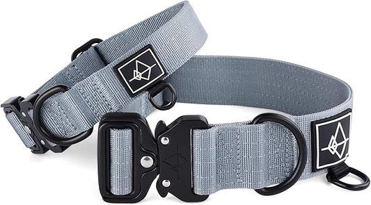 Made to ROAM Premium Dog Collar - Adjustable Heavy Duty Nylon Collar with Quick-Release Metal Buckle (Virginia Mountains, Classic Size 1)