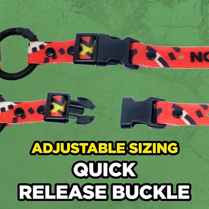 Dogtra Tom Davis Quick Release 3/4" Inch Strap with Buckle Waterproof Biothane for Remote Training E-Collar Easy Adjustable Comfortable for 280C 2.0 Receiver 28" - Red