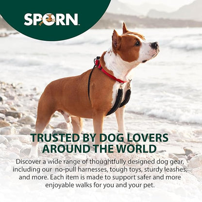 Sporn Original Training Halter, Dog Harness No Pull with Black Padded Sherpa Sleeves, Breathable No Pull Dog Harness for Small Dogs, Provides Comfort to All Small Sized & Toy Breeds