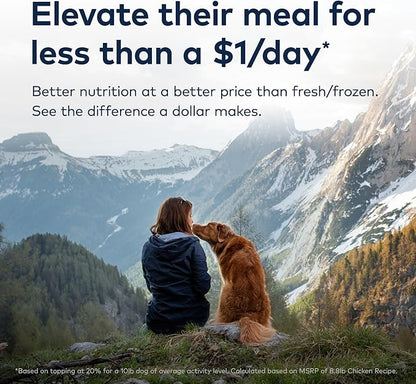 ZIWI Peak Air-Dried Dog Food – Mackerel & Lamb - All Natural, High Protein, Grain Free, Limited Ingredient w/ Superfoods (88oz)