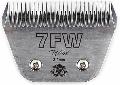 FURZONE 7FW 1/8" - 7F Wide Blade for Dog Grooming, Made of Extra Durable Japanese Steel, Compatible with Most Andis, Oster, Wahl A5 Clippers