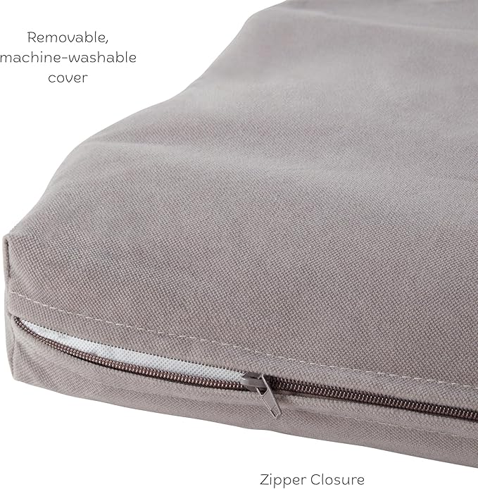 Happy Hounds Cooper Deluxe Reversible Crate Pad - Medium - Gray