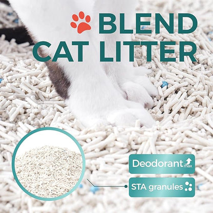 MoonForest Tofu Cat Litter,Natural Odor Control Dust-Free Clumping Litter(5.5lb×3bags)