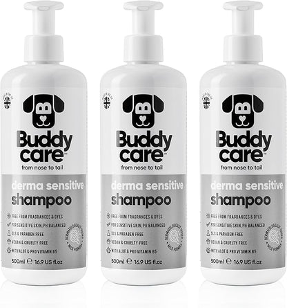 Derma Sensitive Dog Shampoo with Aloe Vera and Pro Vitamin B5 (50.72oz)