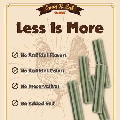 Gootoe Soft Dog Treats, Chicken Jerky - Dog Training Treats; High-Protein, Gluten-Free, Soft Jerky for Dogs, Hypoallergenic, Grain-Free, Dental Chews, 1.5 lb