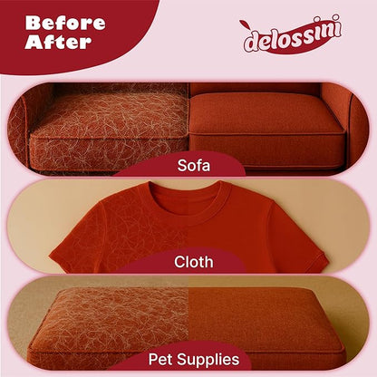 Pet Hair Removal Glove, Reusable Electrostatic Pet Hair Remover Glove for Cat & Dog, Washable 4 Finger Upgraded Version Pet Hair Mitt for Couch, Furniture, Car Seat - 1 PCS