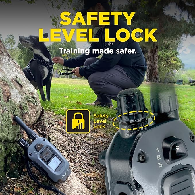 Dogtra 280X 2-Dogs E-Collar with Remote [New Edition] 10 lbs+, 1/2 Mile Range, LED Light, 100 Levels of Control for Stubborn Dogs, Waterproof, Boost for Quick Recall, Vibration, Safety Lock & Tone