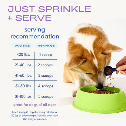 Native Pet WonderGland - Dog Anal Gland Treatment Using Fiber for Dogs - Prevents Scooting for Dogs Anal Gland Supplement Including Dog Gut Health Probiotics for Anal Gland Support - 120 Scoops