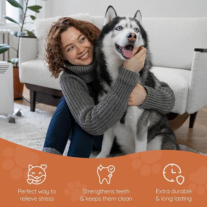 Wildfang® Briar Wood Chewing Root, XL - Splinter Free Wood Dog Chew Toys for Aggressive Chewer, Odorless Natural Teething Toys Dogs Dental Health, Healthy Gums (for Dogs 99-132 lbs), Pack of 1