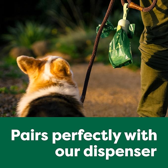Earth Rated Poop Bags for Dogs, Guaranteed Leak Proof and Extra Thick Waste Bag Refill Rolls, Unscented, 270 Bags