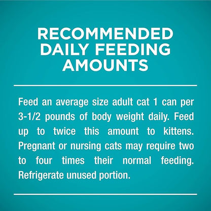 Purina ONE High Protein, Grain Free Pate Wet Cat Food Variety Pack, Grain Free Formula - (Pack of 24) 3 oz. Cans