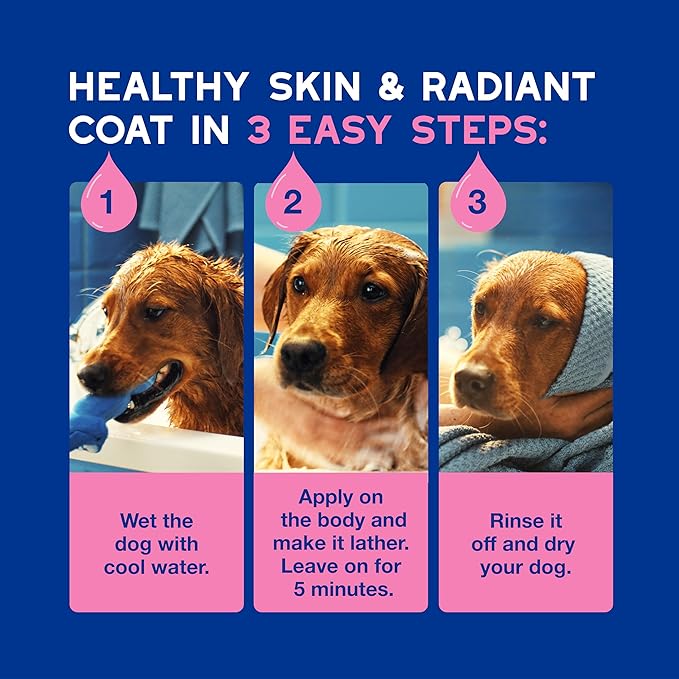 DOUXO® Skin & Coat SPA - Ultra-Safe Sensitive Skin Soothing Shampoo, 16 fl oz, Skin-Friendly Formula Cleans and Soothes, Leaves The Coat Soft and Radiant