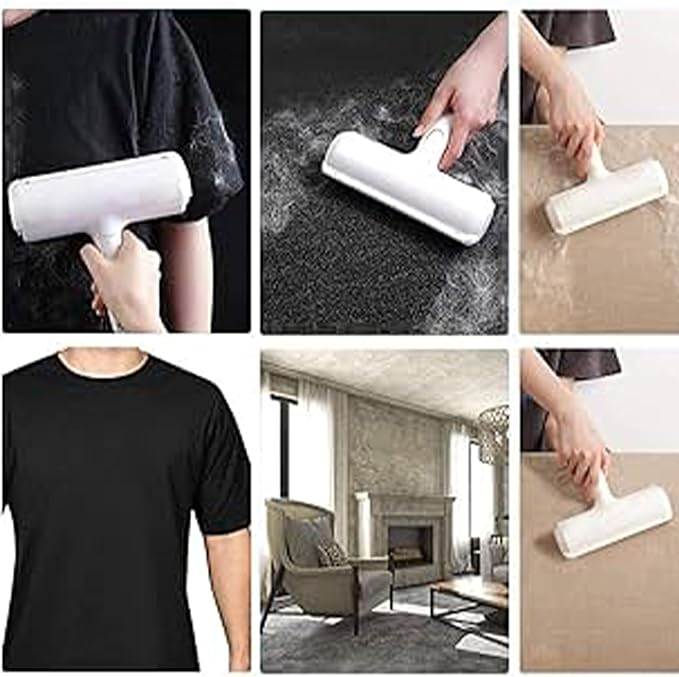 Pet Hair Removal Tool for Couches - Remove Dog & Cat Hair from Furniture - Reusable Fur Trapping Brush That Effectively Extracts Animal Hair from Upholstery