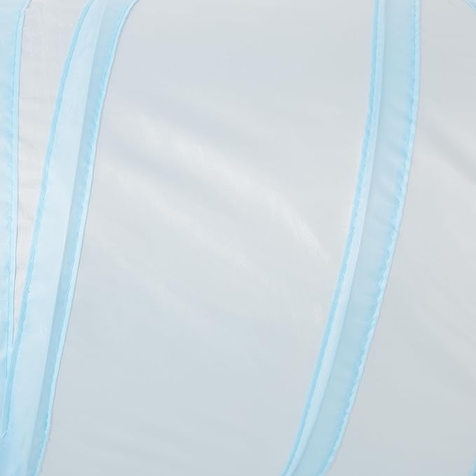 Tempcore Pet Cat Tunnel Collapsible Toy, 3-Way Kitty Tunnel with Peek Hole & Ball - Indoor Play Tube for Cats, Kittens, Puppy, Rabbit - Light Grey Boredom Relief Toy