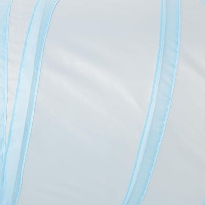 Tempcore Pet Cat Tunnel Collapsible Toy, 3-Way Kitty Tunnel with Peek Hole & Ball - Indoor Play Tube for Cats, Kittens, Puppy, Rabbit - Light Grey Boredom Relief Toy