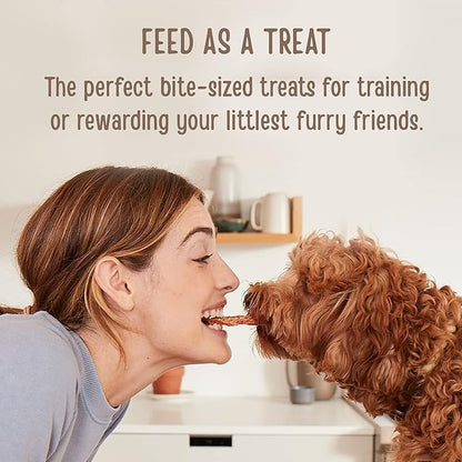 Full Moon All Natural Human Grade Dog Treats, Essential Beef Savory Bites, 14 Ounce (Pack of 2)