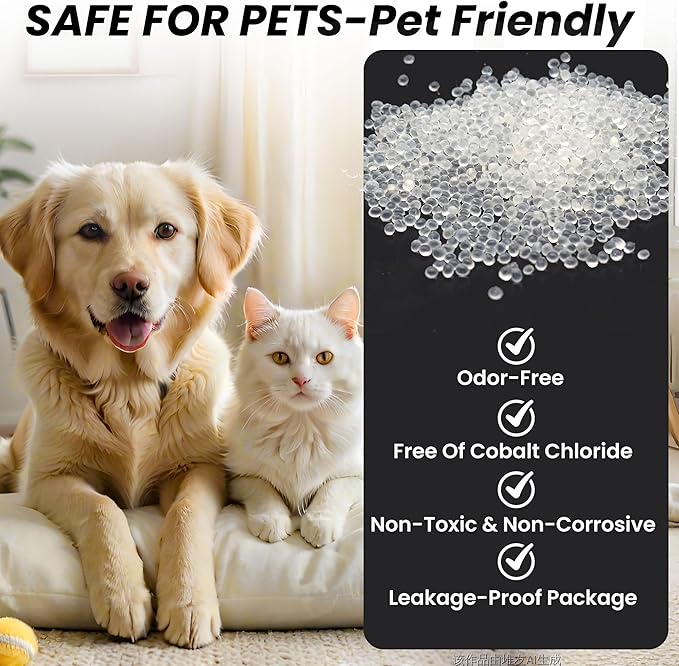 aidowocam Pet Food Desiccant Bag, Replaced Desiccant for Automatic Cat dog Feeders, Keep Cat Food Dog Dry and Fresh- 12 Packs