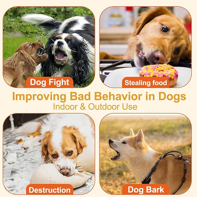 ANSJDH Spray Corrector Dog 80ml 3 Pack Spray Dog Trainer, Corrector Spray for Dog to Stops Barking, Jumping Up, Food Stealing, Dog Fights, Avoidance, Unwanted Dog Behaviour