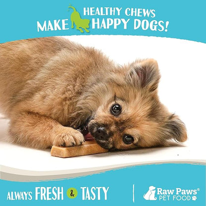Raw Paws Himalayan Yak Chews for Dogs, Small Chews (10 Count) - Packed in USA - Tibetan Yak Cheese Dog Chew for Small Breeds - Hard Milk Dog Chew Bones - Single Ingredient - Long Lasting