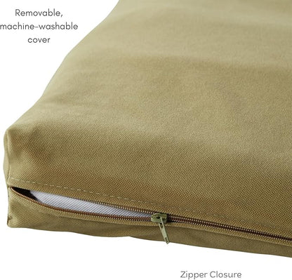 Happy Hounds Cooper Deluxe Reversible Crate Pad - Medium - Moss