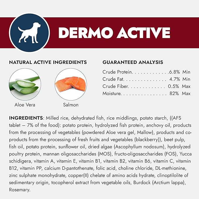 Forza10 - Dog Food, Dermo Dry Food for Itchy Skin, Sensitive Stomach & Coat Health, Limited Ingredient Dog Food, Non-GMO, Fish Flavor, Made in Italy (8.8 lb)