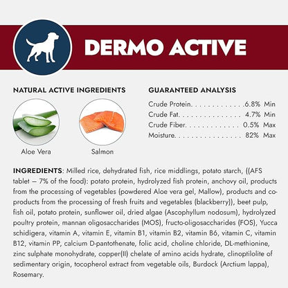 Forza10 - Dog Food, Dermo Dry Food for Itchy Skin, Sensitive Stomach & Coat Health, Limited Ingredient Dog Food, Non-GMO, Fish Flavor, Made in Italy (8.8 lb)