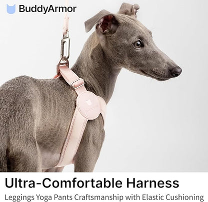 Ultra Comfortable Dog Harness Adjustable Soft Dog Vest, Alloy Buckle Closure Lightweight Stretchy Puppy Harness Step in for Small Sized Dogs Walking Training (Sierra Blue, XS)