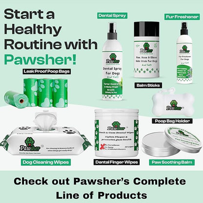 Pawsher Dog Perfume Spray Long Lasting, Refreshing & Calming Lavender Scent for in Between Baths, Odor Eliminating for Dogs & Cats, Dog Cologne & Deodorizer Perfume, 8.45 oz