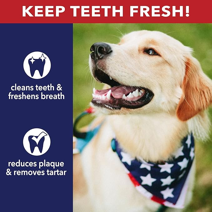 Pet Factory American Beefhide 5" Chip Rolls Dog Chew Treats - Natural Flavor, 50 Count/2 Pack