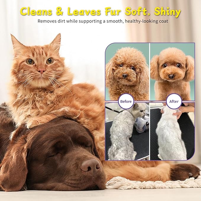 PawBubble Pet Wipes, Cleaning Glove Wipes for Dogs & Cats Hypoallergenic, Lick-Safe, Full-Body Grooming & Deodorizing Wipes for Daily Care, Home & Outdoor Use (20 Counts)
