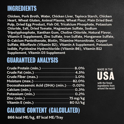 Cesar Puppy Filets in Gravy Wet Dog Food, Chicken Recipe, 3.5 oz. Easy Peel Trays, Dog Food Toppers, 24 Count