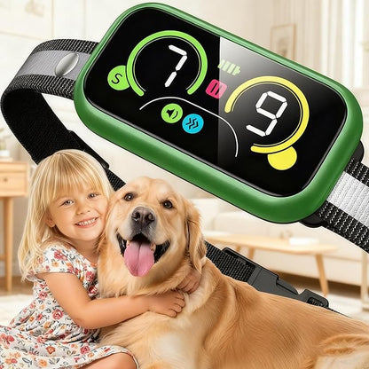 Kollgux Dog Bark Collar Pro, Instant Bark Solution, Smart Anti Barking Device with 4 Correction Modes, Fast-Acting Barking Collar for for Large Medium Small Dogs 5-150lbs, Ideal for Home & Outdoor Use