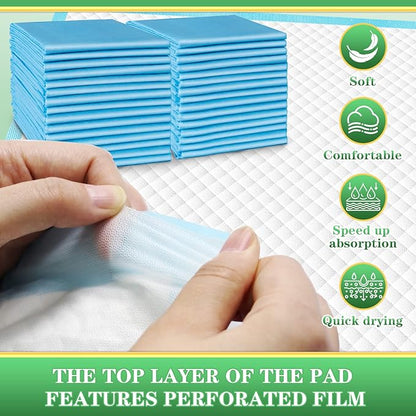 DEEP DEAR Dog Pee Pads Extra Large, 36"x36" Puppy Pads for Training, Leak-Proof Pee Pads for Dogs, Super Absorbent Puppy Potty Pads, Disposable Pet Pads for Puppies, Cats, Rabbits (30-Count)