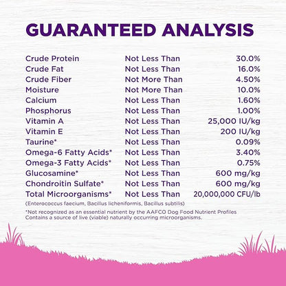 Wellness Complete Health Dry Dog Food for Small Dogs, Toy Breed, Wholesome Grains, Natural, Chicken, Brown Rice, & Peas Recipe, 4-Pound Bag